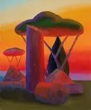 Salvo, Una sera, 2004, oil on canvas