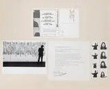 Franco Vaccari, Esposizione in tempo reale n. 4, 1972, Fotografie con cartolina e nota dell'autore