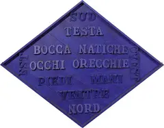 Senza titolo by Mario Ceroli, 1974, Legno pino di Russia dipinto, offered Jun 2024
