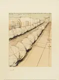 Christo, Wrapped trees, Project for Avenue des Champs Elysées and Rond Point
