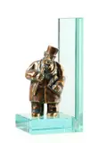 Franz Borghese, Personalità, scultura in bronze