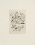 Pierre Bonnard, Le chat, etching