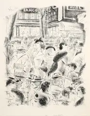 Chas Laborde, Senza titolo, etching