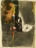 Johnny Friedlaender, Senza titolo, etching and acquatinta a colori