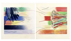 Area code by James Rosenquist, 1969, lithograph a colori, offered May 2024