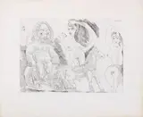 Pablo Picasso, Senza titolo, 1968, etching