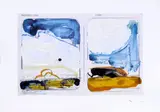 Mario Schifano, Doppio paesaggio anemico, 1997, screenprint