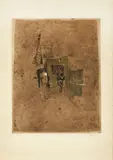 Johnny Friedlaender, Senza titolo, etching and acquatinta a colori