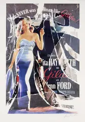 Gilda by Rotella, Multiplo décollage, offered May 2024