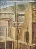 Marcello Scuffi, Senza titolo, oil on canvas