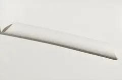 Antonio Baccarin, Senza titolo, 2000, acrylic and arrotolamento di fibre composite on canvas