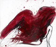 Alessandro Verdi, Corpo I, 2008, oil and mixed media on canvas