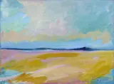 Paolo Salvati, Campo di grano, 2008, oil on canvas