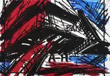 Vinicio Berti, Senza titolo, 1989, tempera and mixed media on canvas