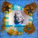 Omar Ronda, Marilyn Frozen, 2013, Inclusione in resina