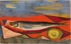 Natura morta by Mario Romoli, 1949, oil on panel, offered Apr 2024