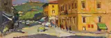 Cafiero Filippelli, Montecatini, oil on tavoletta