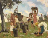 Cafiero Filippelli, Studio per la vendemmia