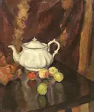 Alfredo Beltrame, Natura morta, oil on canvas