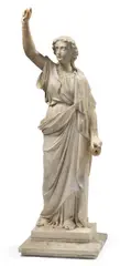 Pasquale Romanelli, Ebe, 1856, Scultura in marmo