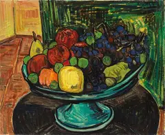 Isis Kischka, Natura morta, oil on canvas