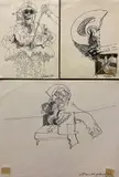 Tino Vaglieri, Tre disegni