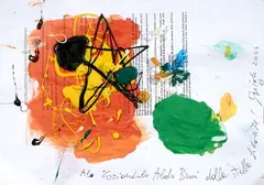 Davide Nido, Senza titolo, 2002, mixed media on paper