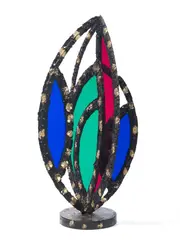 Particella celeste n. 25 by Enzo Pazzagli, scultura in bronze and vetri, offered Mar 2024