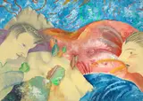 Senza titolo by Luca Alinari, mixed media on canvas, offered Mar 2024