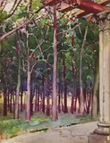 Aldo Raimondi, Un angolo di Villa Borghese