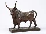 Auguste Clésinger, Toro romano, 1857, scultura in bronze