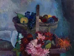 Natura morta by Michele Gordigiani, oil on panel, offered Feb 2024