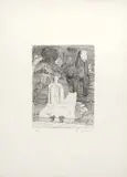 Salvatore Fiume, Senza titolo, etching