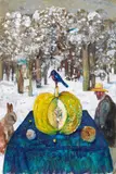 Inverno by Antonio Possenti, oil on canvas board, offered Feb 2024