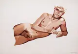 Nudo by Marco Silombria, 1982, pencil and watercolour on paper, offered Feb 2024