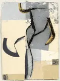 Timbrata by Tommaso Cascella, 1995, mixed media on paper, offered Feb 2024