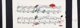 Giuseppe Chiari, Senza titolo, 1981, mixed media on paper