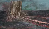 Andrea Gotti, Senza titolo, 2002, oil on canvas