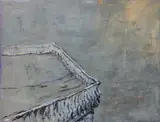 Andrea Gotti, Senza titolo, 2000, oil on canvas tesa on compensato