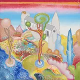 Senza titolo by Luca Alinari, oil on canvas tesa on compensato, offered Feb 2024
