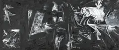 Emilio Vedova, Battaglia navale, 1952, Tempera