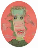 Mattia Moreni, "La bella Asburgo". Autoritratto n. 57
