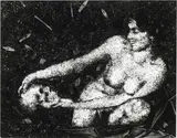 Laughter (Girl with Skull) after Frantisek Drtikol by Vik Muniz, 1997, Fotografia alla gelatina ai sali d'argento, offered Dec 2023