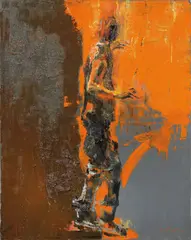 Freccia by Velasco Vitali, 2002, oil on canvas, offered Dec 2023