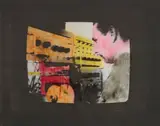 Mario Schifano, Senza titolo, enamel on canvas emulsionata