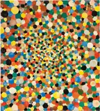 Davide Nido, Coriandoli in festa, 2002, resina and acrylic on canvas
