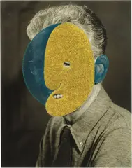 Maurizio Anzeri, Leopold, 2014, ricamo on fotografia