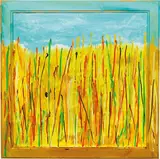 Mario Schifano, Senza titolo, enamel and acrylic on canvas and legno