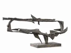 Franco Garelli, Senza titolo, 1960, scultura in bronze