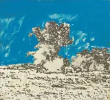 Senza titolo by Tano Festa, 1978, enamel on canvas emulsionata, offered Dec 2023